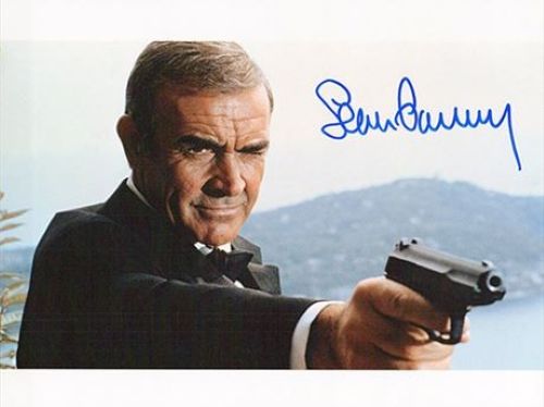 Sean Connery ショーン コネリー 直筆サイン PHOTO | 007 | | 直筆