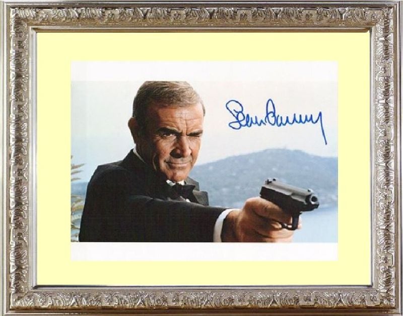 Sean Connery ショーン コネリー 直筆サイン PHOTO