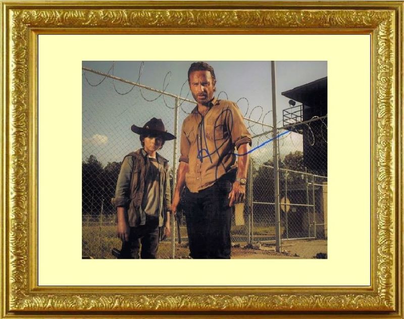 ウォーキングデッド THE WALKING DEAD アンドリュー リンカーン Andrew Lincoln 直筆サイン PHOTO