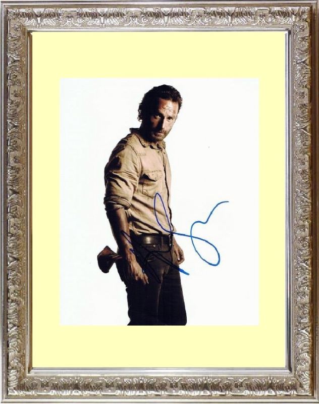 ウォーキングデッド THE WALKING DEAD アンドリュー リンカーン Andrew Lincoln 直筆サイン PHOTO