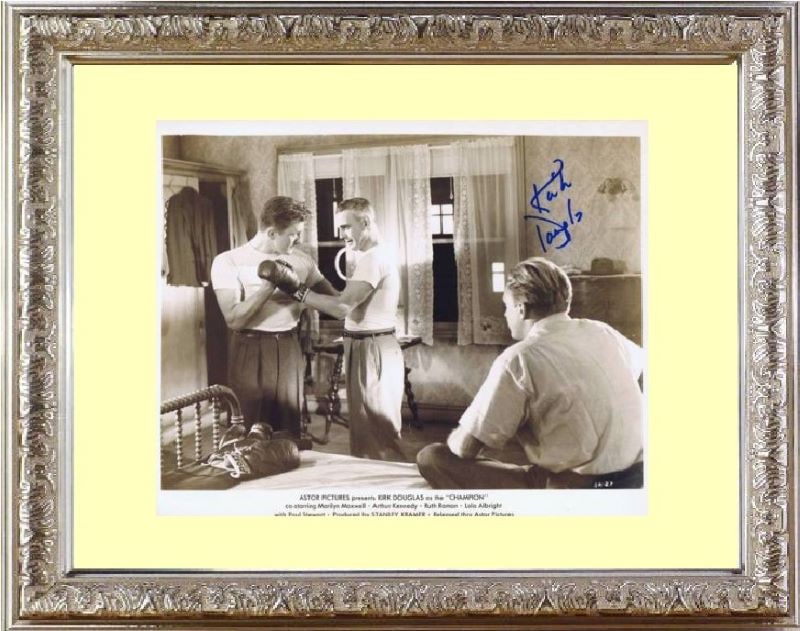 チャンピオン CHAMPION (1949) カーク ダグラス Kirk Douglas 直筆サイン PHOTO