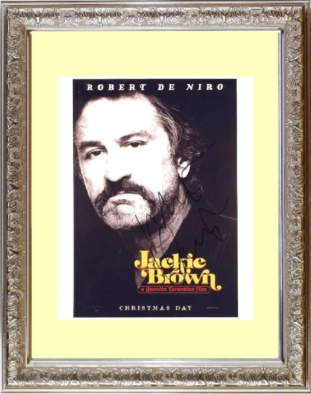 ジャッキーブラウン JACKIE BROWN (1997) ロバート デ ニーロ Robert De Niro 直筆サイン PHOTO