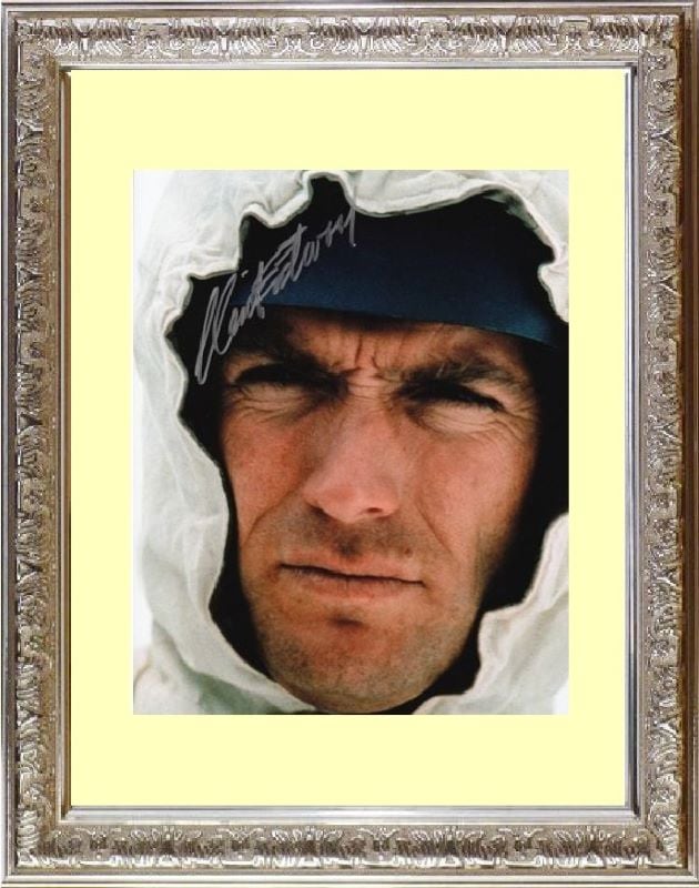 Clint Eastwood クリント イーストウッド 直筆サイン PHOTO