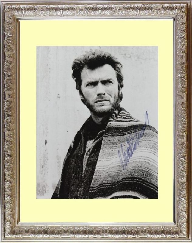 Clint Eastwood クリント イーストウッド 直筆サイン PHOTO