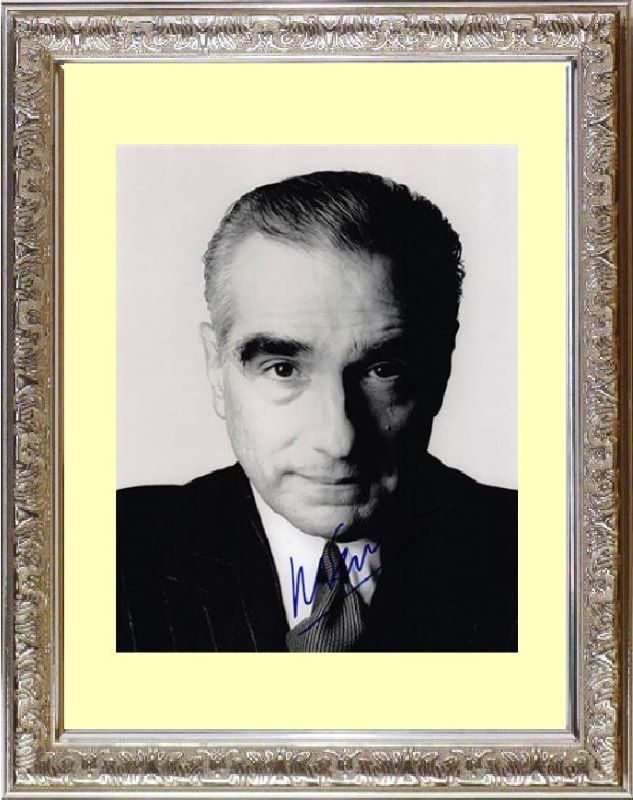 Martin Scorsese マーティン スコセッシ 直筆サイン PHOTO