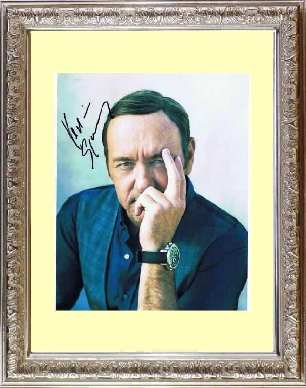 Kevin Spacey ケヴィン スペイシー 直筆サイン PHOTO