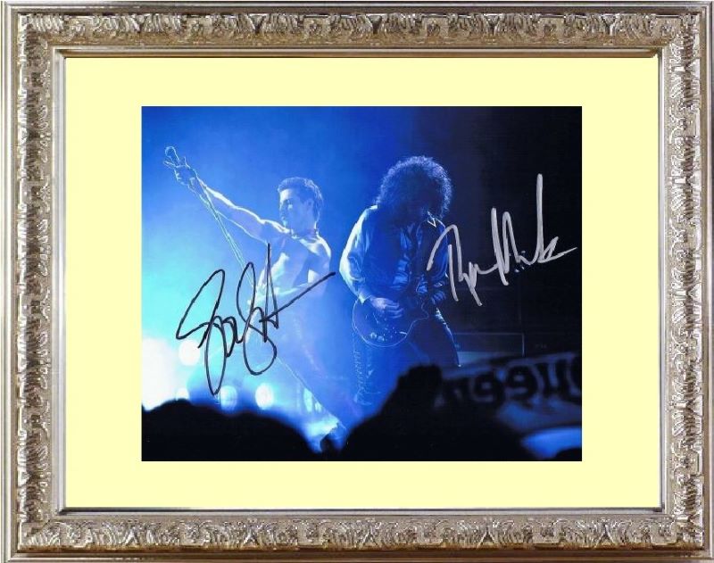 ラミ・マレック直筆サイン入り超大型写真…ボヘミアン・ラプソディ