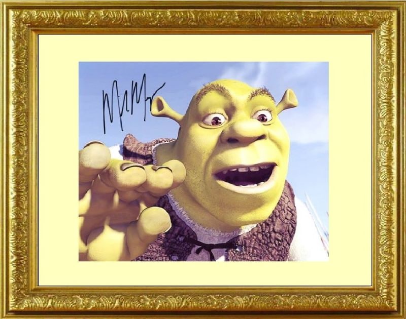 シュレック SHREK (2000) マイク マイヤーズ Mike Myers 直筆サイン PHOTO