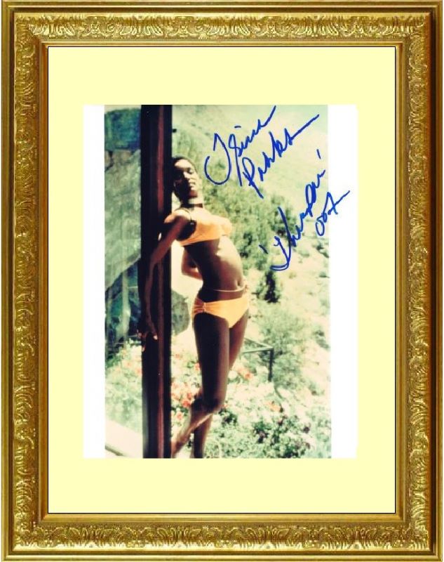 ダイヤモンドは永遠に DIAMONDS ARE FOREVER (1971) トリナ パークス Trina Parks 直筆サイン PHOTO
