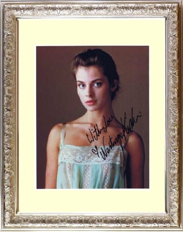 Nastassja Kinski ナスターシャ キンスキー 直筆サイン PHOTO 