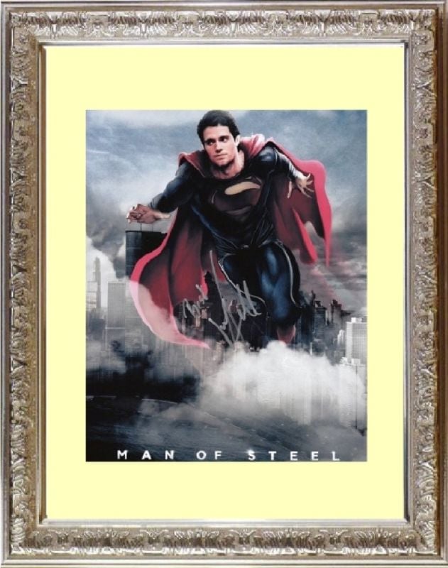マンオブスティール MAN OF STEEL (2013) ヘンリー カヴィル Henry Cavill 直筆サイン PHOTO