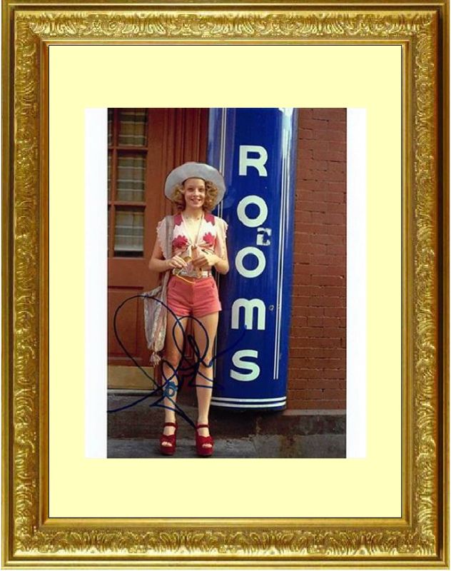 タクシードライバー TAXI DRIVER (1976) ジョディ フォスター Jodie Foster  直筆サイン PHOTO