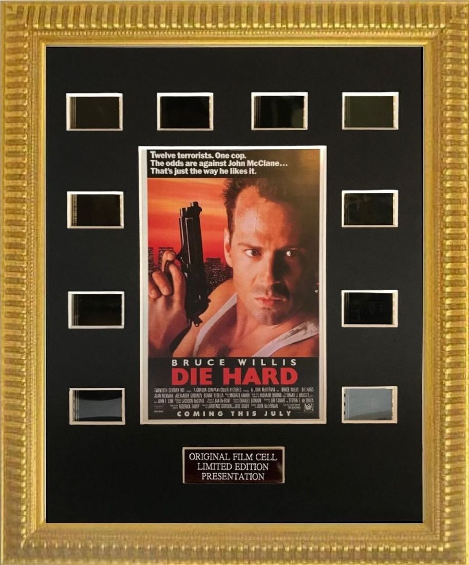 額装品】ダイハード DIE HARD ☆ブルース ウィリス ☆アラン