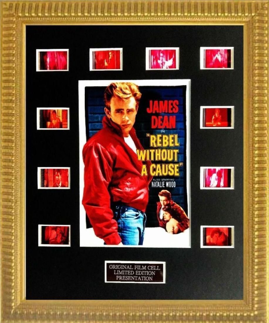 【額装品】理由なき反抗 REBEL WITHOUT A CAUSE  ★ジェームズ ディーン ★ナタリー ウッド ●Limited Edition 006/100