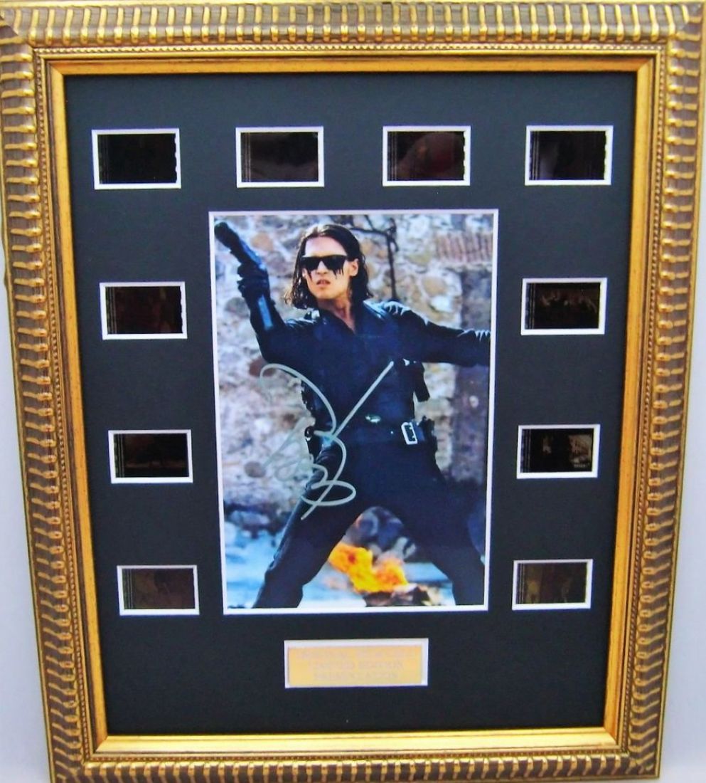 【額装品】レジェンドオブメキシコ / デスペラード ONCE UPON A TIME IN MEXICO ★ジョニー デップ ★エンリケ イグレシアス ●Limited Edition 001/100