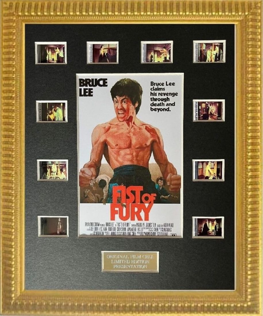 【額装品】ドラゴン危機一発 FIST OF FURY ★ブルース リー ★Bruce Lee ●Limited Edition 033/100