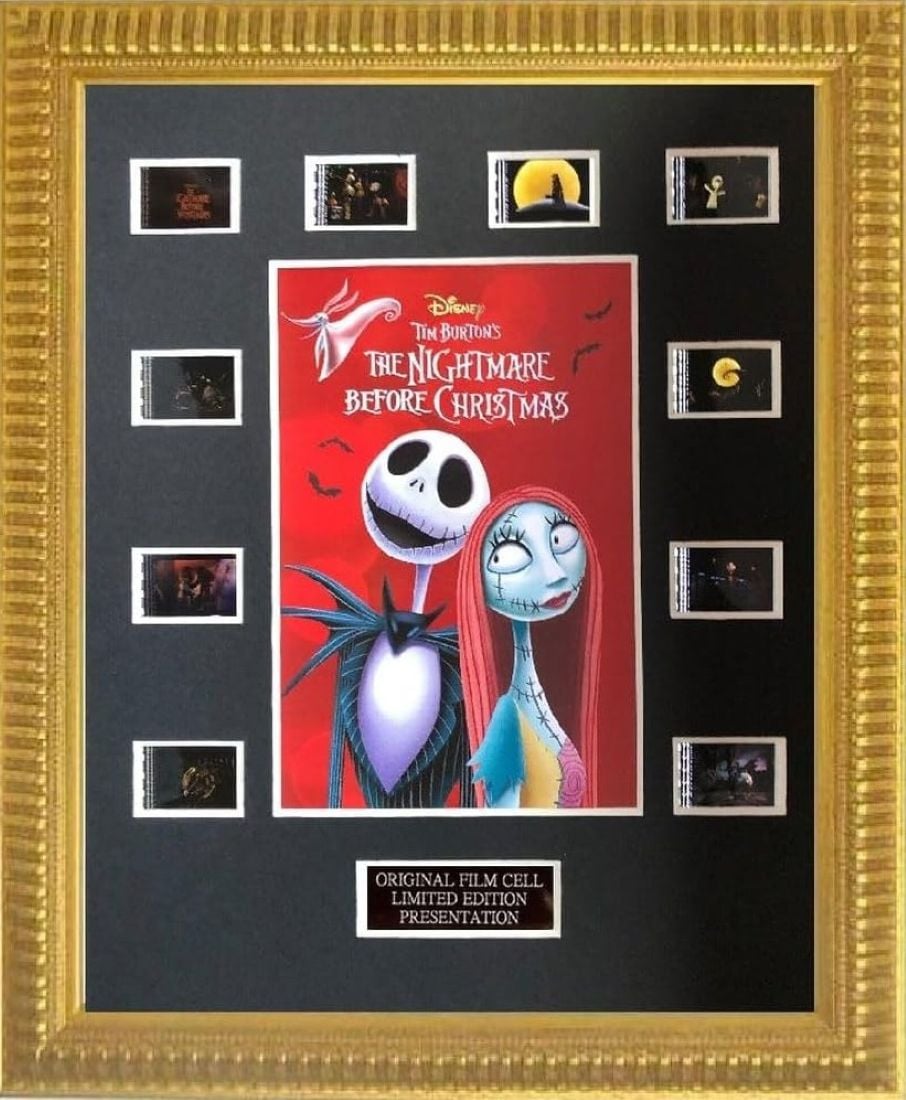 【額装品】ナイトメアービフォアクリスマス THE NIGHTMARE BEFORE CHRISTMAS ★クリス サランドン ★キャサリン オハラ ●Limited Edition 007/100