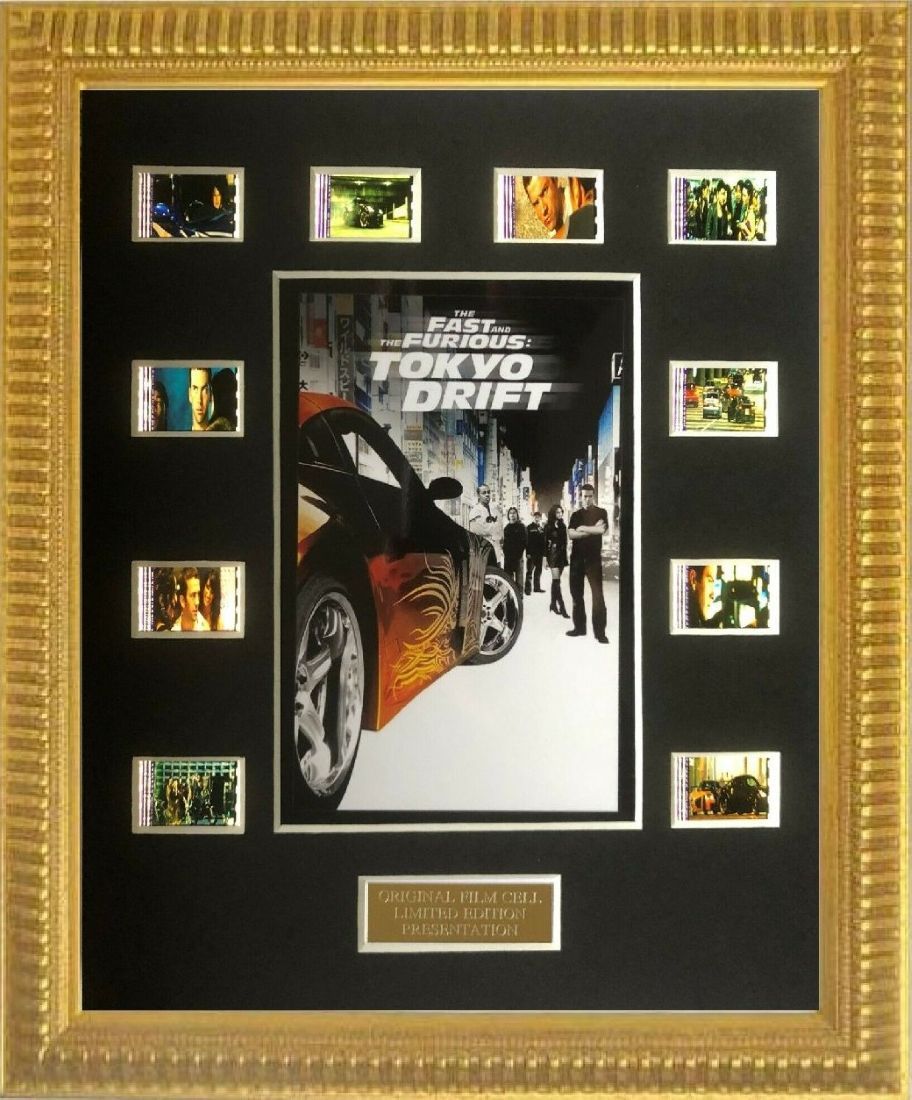 【額装品】ワイルドスピード X３ THE FAST AND THE FURIOUS: TOKYO DRIFT ★ルーカス ブラック ★ブライアン ティー  ●Limited Edition 037/100