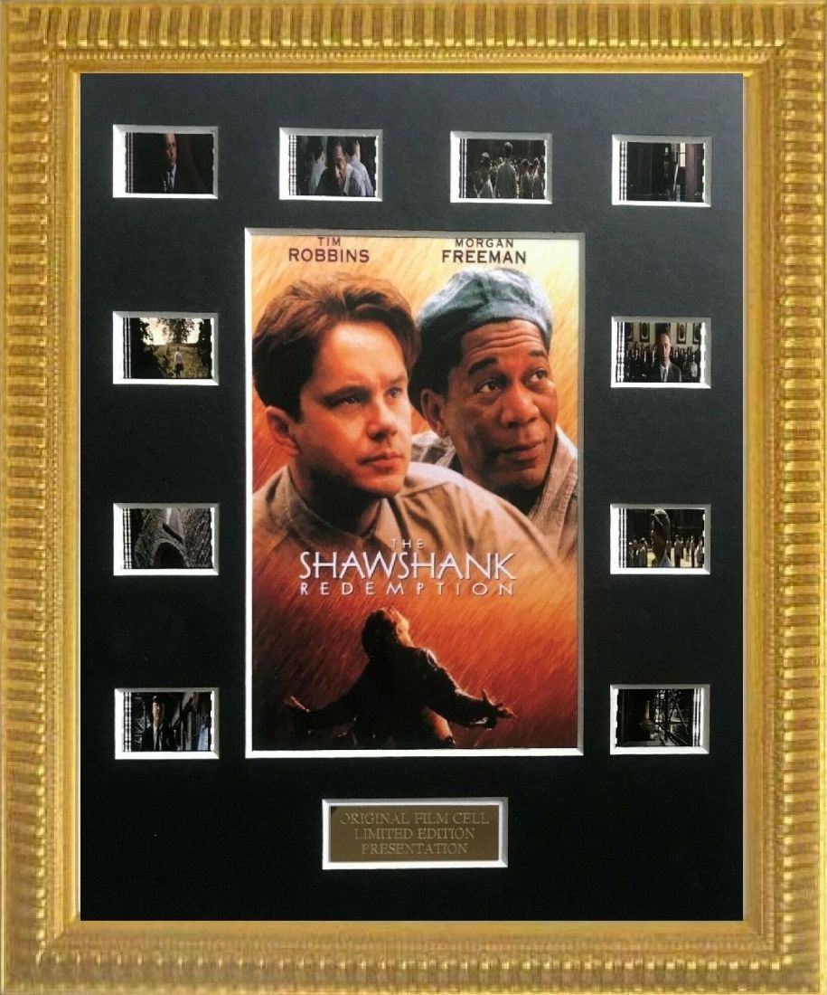 【額装品】ショーシャンクの空に THE SHAWSHANK REDEMPTION ★ティム ロビンス ★モーガン フリーマン ●Limited Edition 030/100