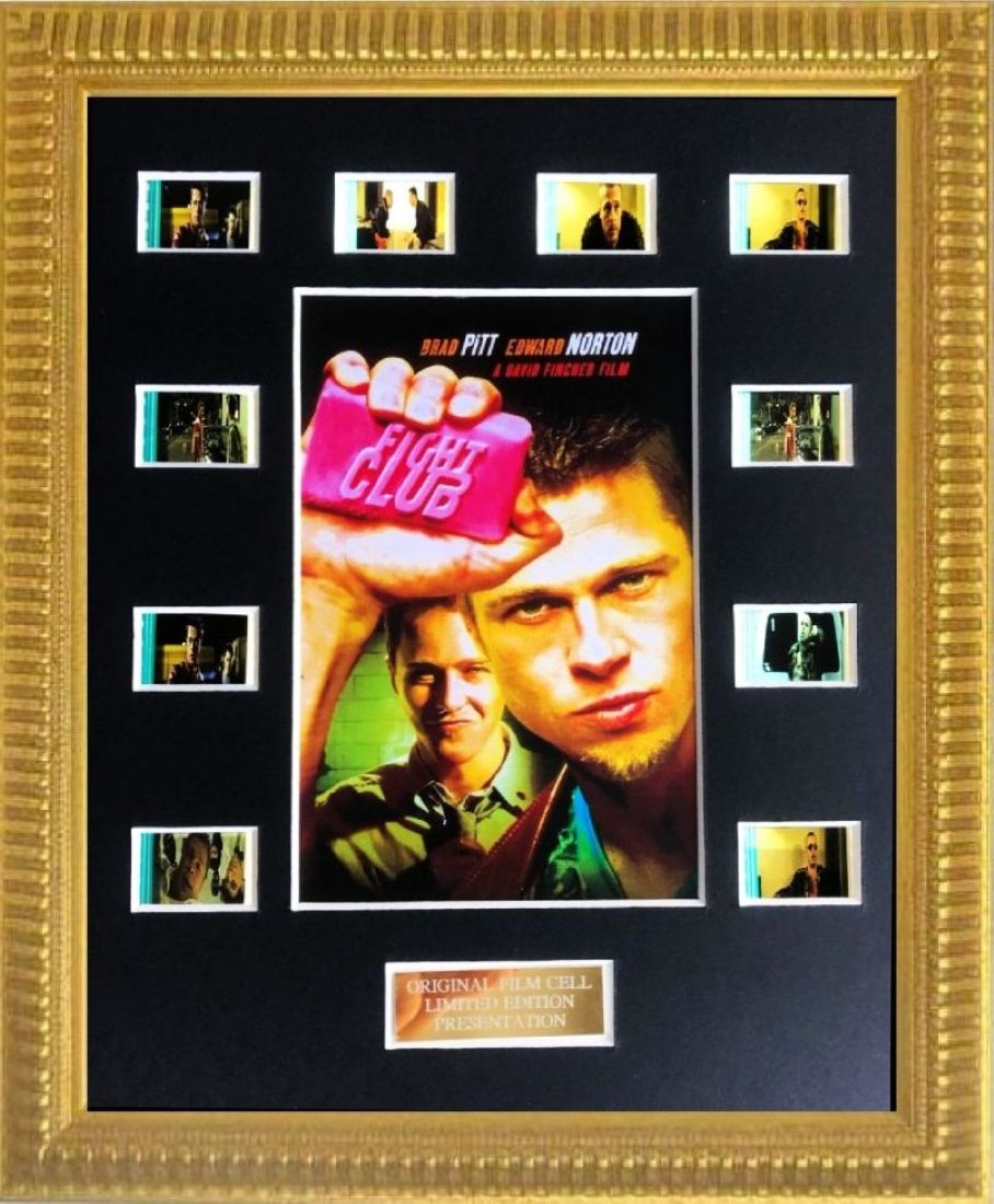【額装品】ファイトクラブ FIGHT CLUB ★ブラッド ピット ★ヘレナ ボナム カーター ★エドワード ノートン ●Limited Edition 011/100