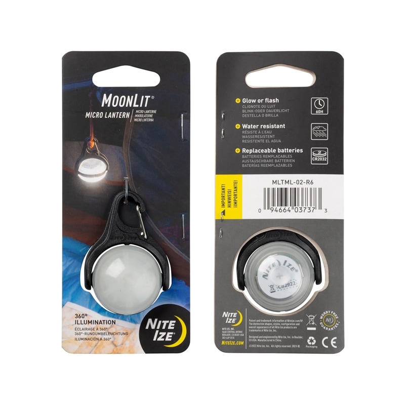 【Nite Ize ナイトアイズ】Moonlit Micro Lantern