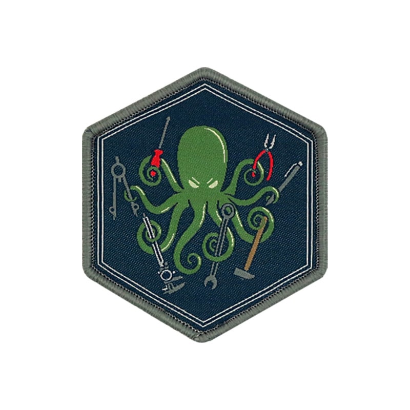 【ゆうパケット対象 】SPD DIY Kraken V2 LTD ED Woven Morale Patch