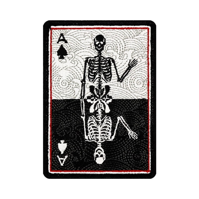 【ゆうパケット対象 】PDW Death Card Mirror LTD ED Morale Patch
