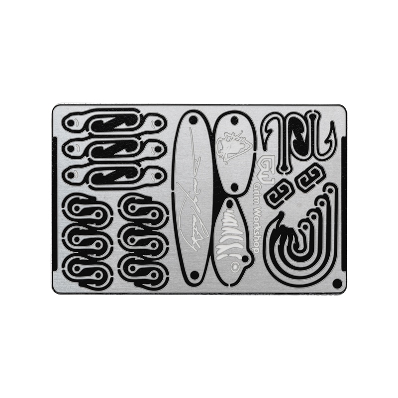 【Grim Workshop グリムワークショップ】Dave Canterbury Survival Fishing Kit Card