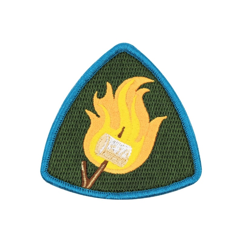 【ゆうパケット対象 】PDW Expert Marshmallow Roaster Merit Badge