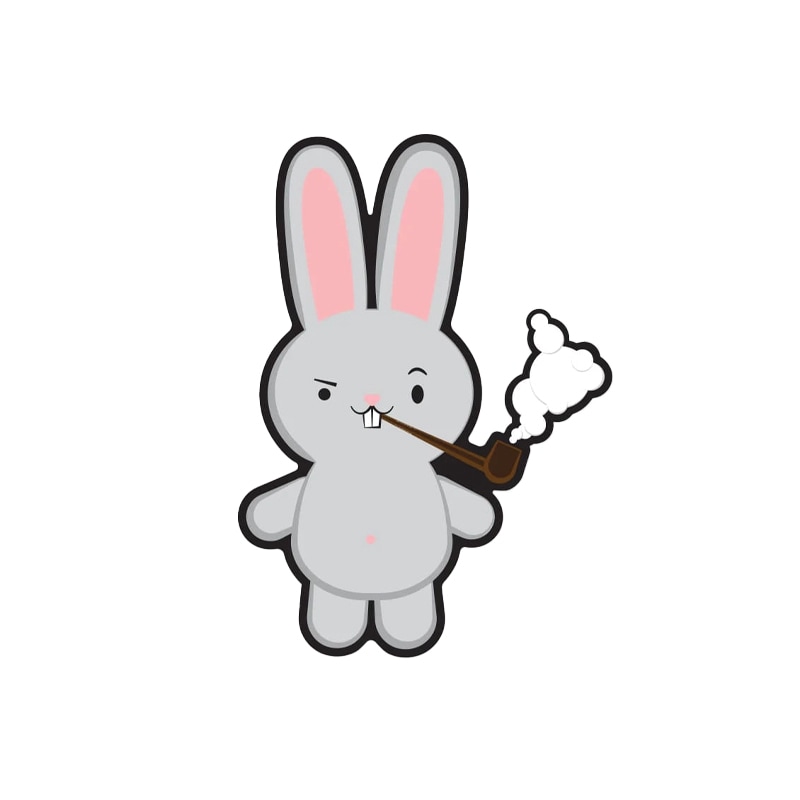【ゆうパケット対象 】PDW Confident Bunny Sticker