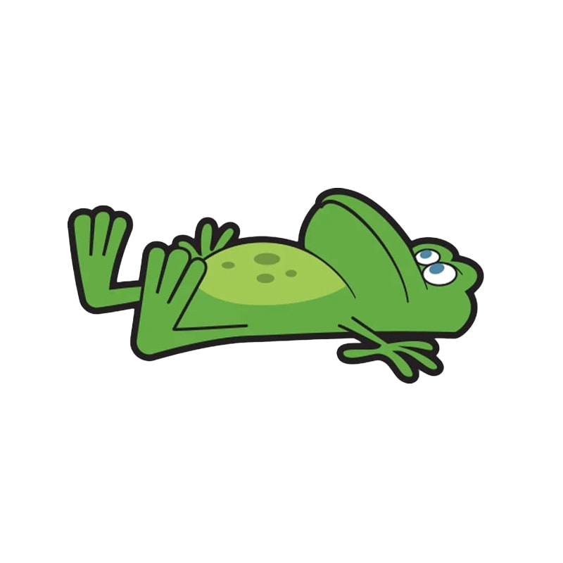 【ゆうパケット対象 】PDW Der Frosch Sticker