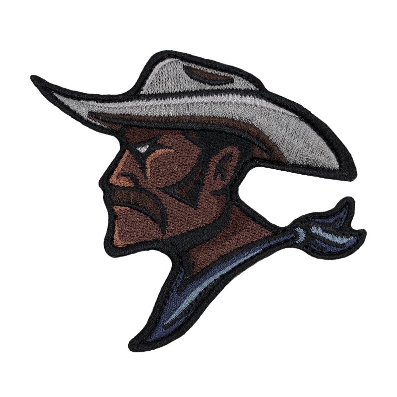 【ゆうパケット対象 】PDW Bass Reeves Blue Morale Patch