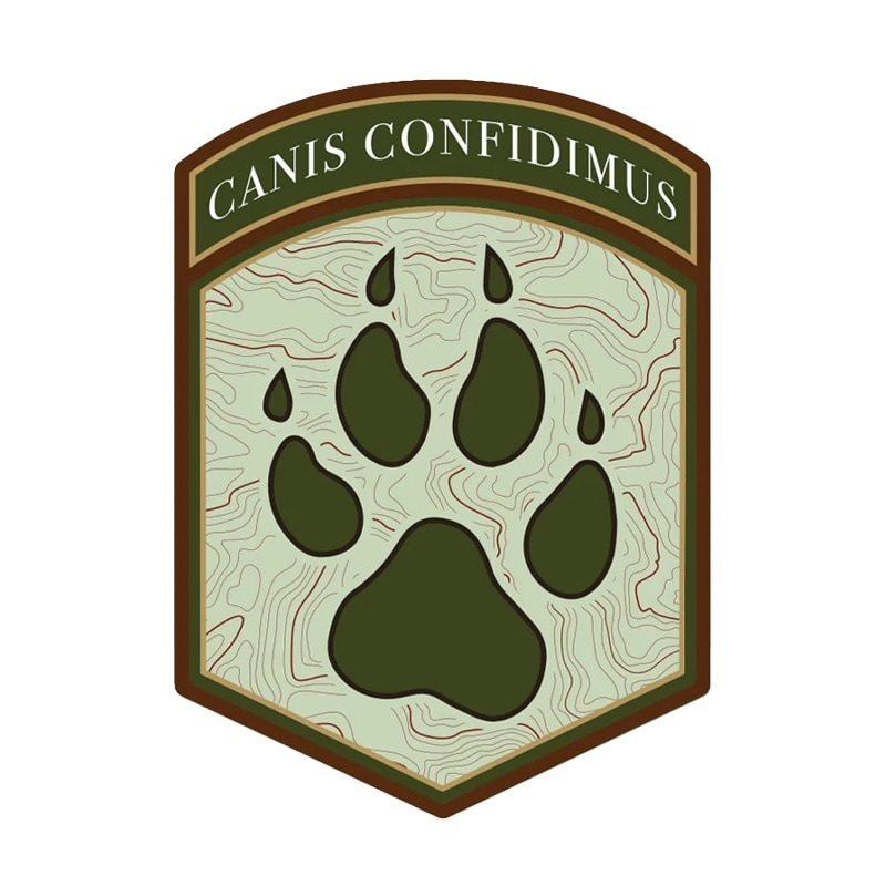 【ゆうパケット対象 】PDW CANIS CONFIDIMUS Sticker