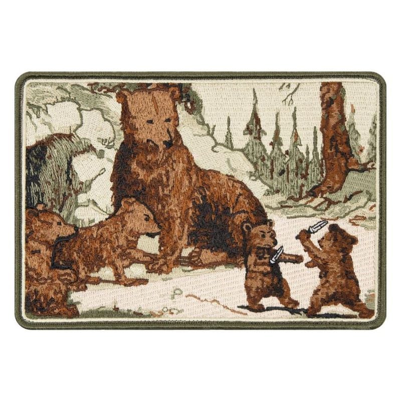 【ゆうパケット対象 】PDW Bear Cubs Knife Fight Morale Patch
