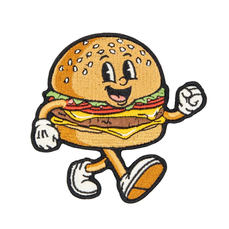 【ゆうパケット対象 】PDW Cheez Burger Morale Patch