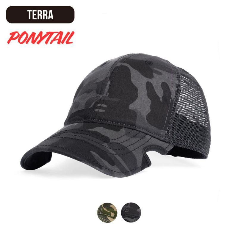 【Notch Gear ノッチ ギア】Classic Adjustable Ponytail Blank - Camo