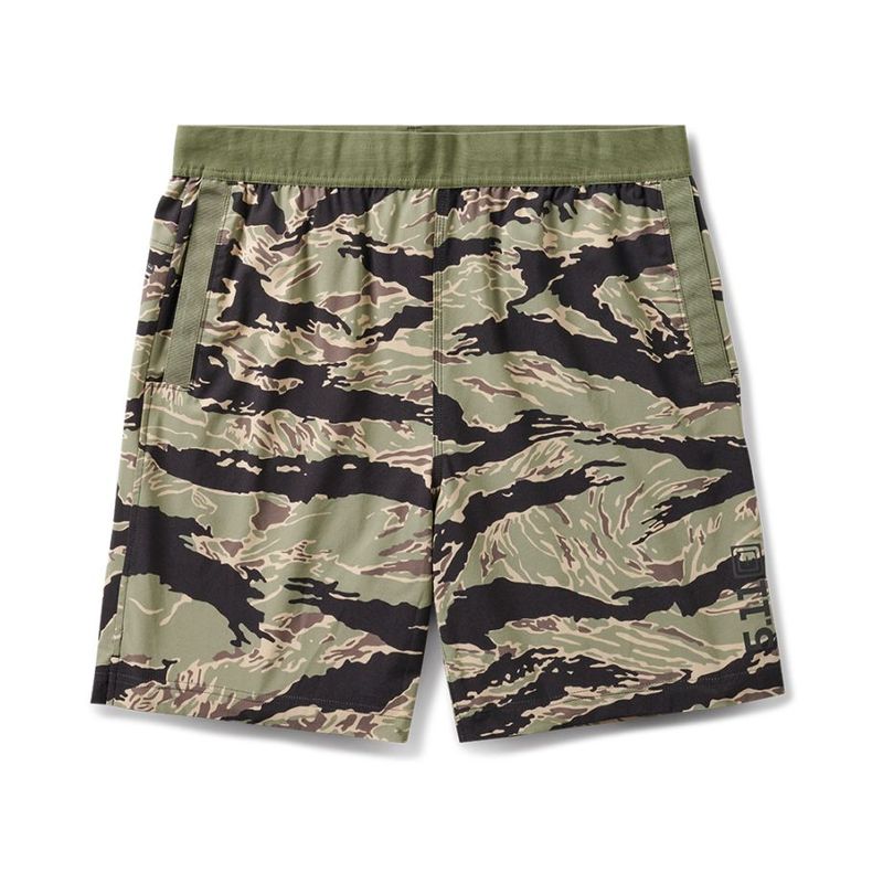 【5.11 Tactical ファイブ イレブン タクティカル】PT-R Havoc Short - Tiger Camo