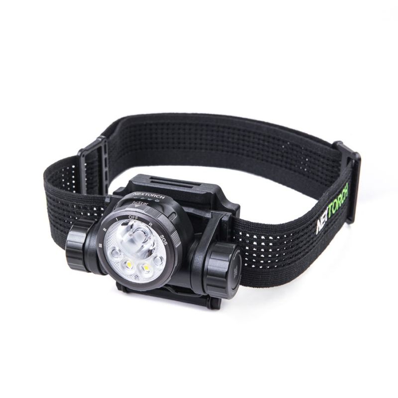 【Nextorch ネクストーチ】hiStar Headlamp With Helmet Mount