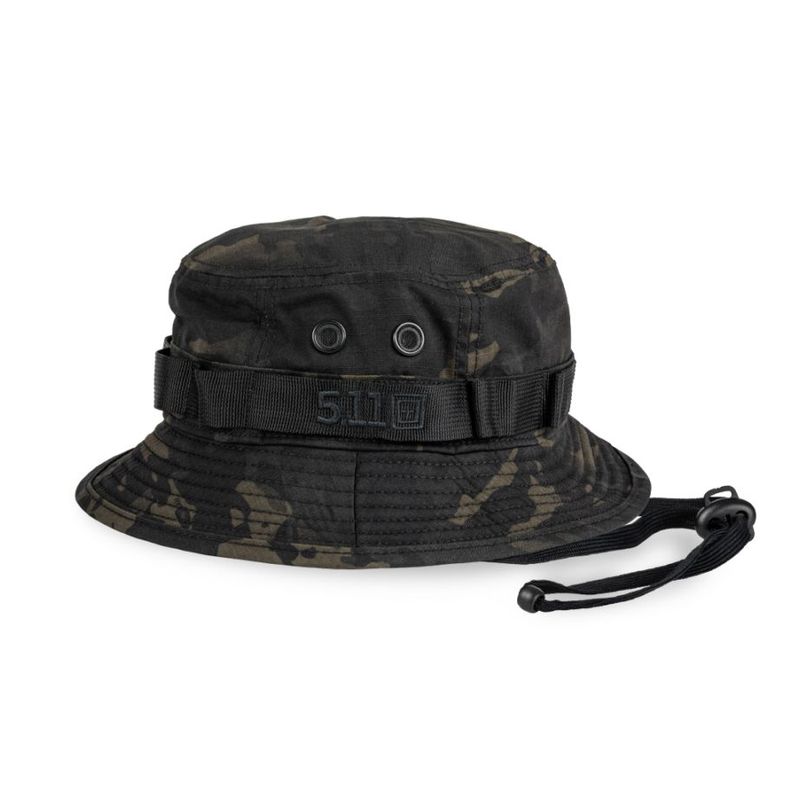 【5.11 Tactical ファイブイレブンタクティカル】5.11  MultiCam Boonie Hat - Multicam Black