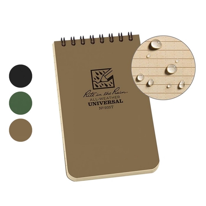 【Rite in the Rain ライトインザレイン】All Weather Note Book