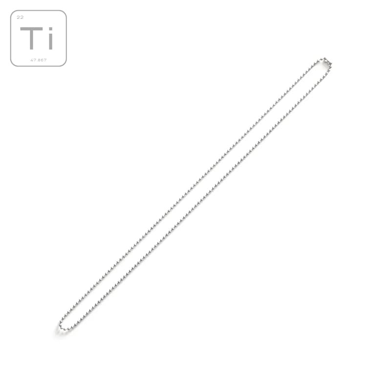 【PDW プロメテウス デザイン ワークス】Ti-Ball Chain