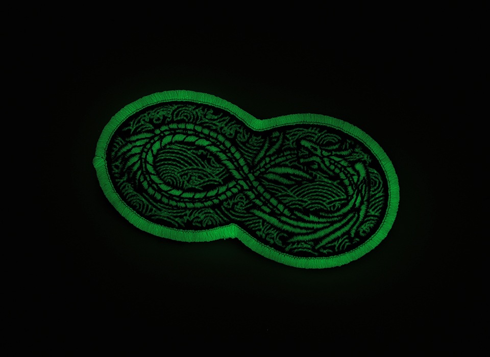 【ゆうパケット対象 】PDW Infinity Dragon GID Morale Patch