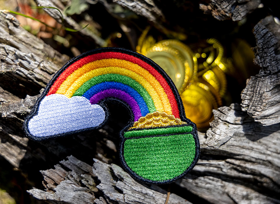 【ゆうパケット対象 】PDW Pot Of Gold Morale Patch