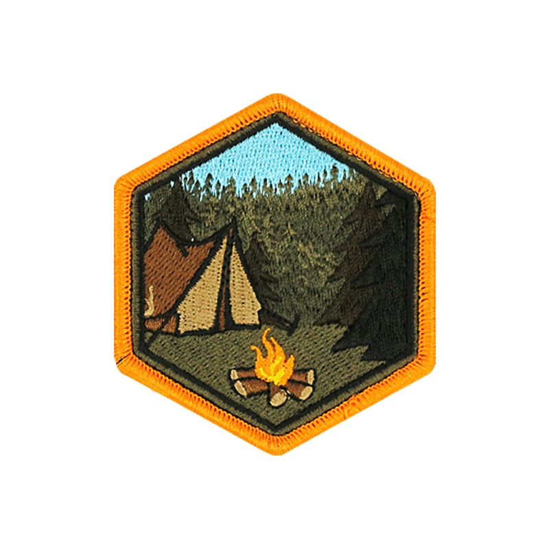 【ゆうパケット対象 】PDW Campsite 2019 Morale Patch