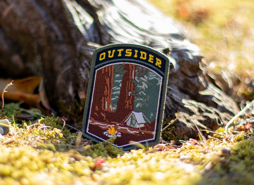 【ゆうパケット対象 】PDW Outsider Sequoia Camp Flash Morale Patch