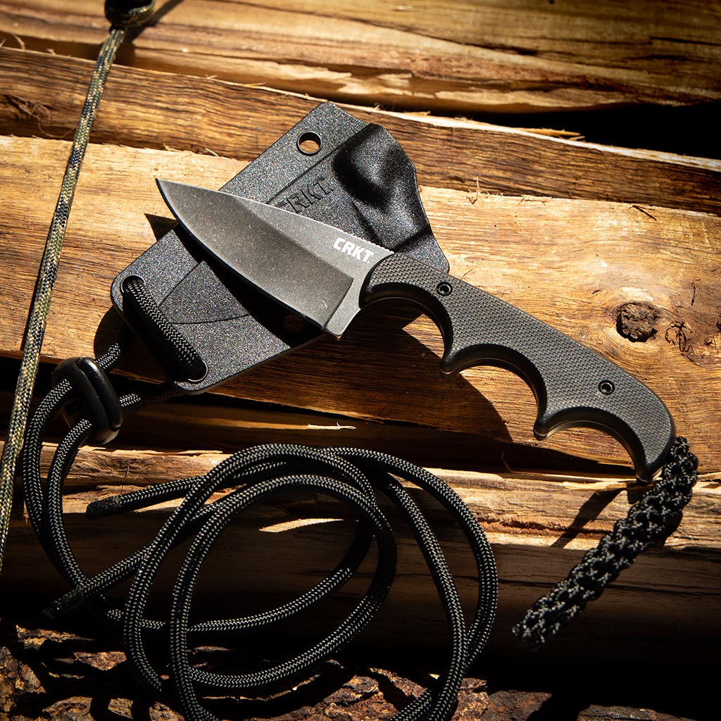 【CRKT コロンビアリバー】Minimalist Drop Point - Black