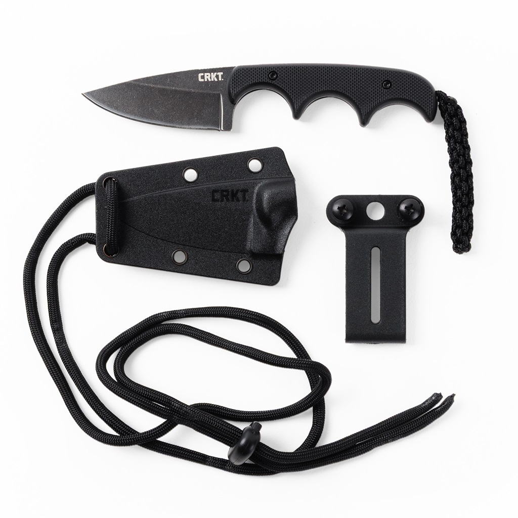 【CRKT コロンビアリバー】Minimalist Drop Point - Black