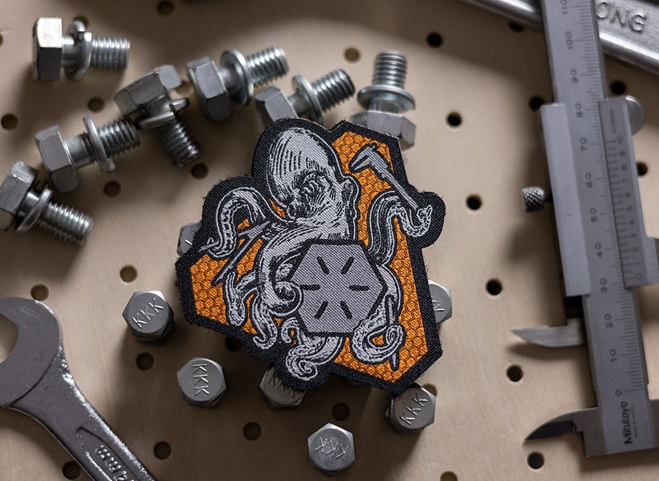 【ゆうパケット対象 】SPD X WTG Kraken DIY Morale Patch