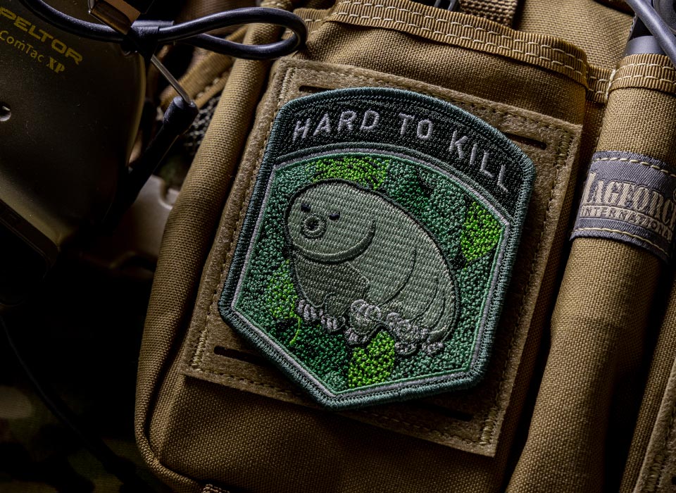 【ゆうパケット対象 】PDW Hard To Kill Flash Morale Patch