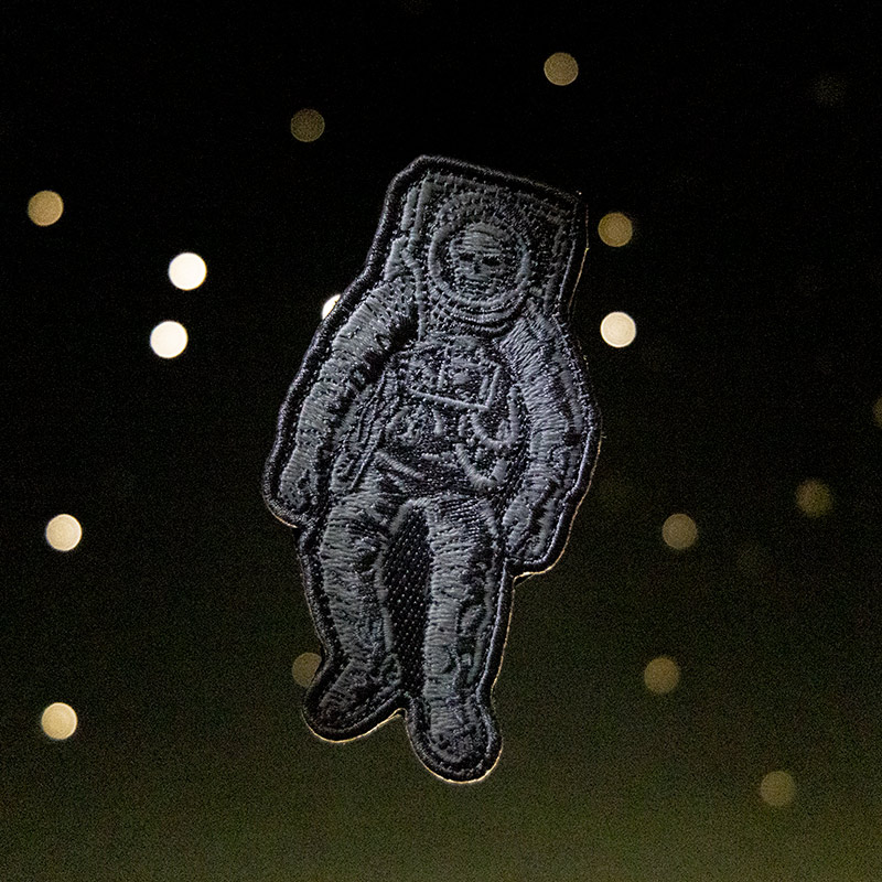 【ゆうパケット対象 】PDW Astronaut Ghost Morale Patch